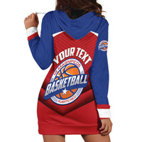 Personalized Puerto Rico Basketball Hoodie Dress Magnificos Go Champion