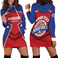 Personalized Puerto Rico Basketball Hoodie Dress Magnificos Go Champion