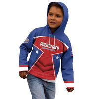 Personalized Puerto Rico Basketball Kid Hoodie Magnificos Go Champion
