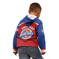 Personalized Puerto Rico Basketball Kid Hoodie Magnificos Go Champion