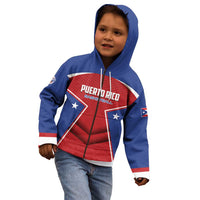 Personalized Puerto Rico Basketball Kid Hoodie Magnificos Go Champion