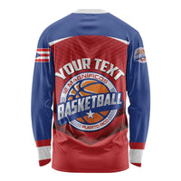 Personalized Puerto Rico Basketball Long Sleeve Shirt Magnificos Go Champion