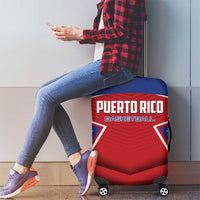 Puerto Rico Basketball Luggage Cover Magnificos Go Champion