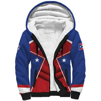 Personalized Puerto Rico Basketball Sherpa Hoodie Magnificos Go Champion