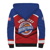 Personalized Puerto Rico Basketball Sherpa Hoodie Magnificos Go Champion