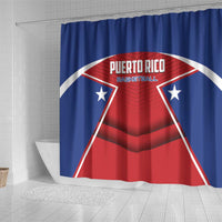 Puerto Rico Basketball Shower Curtain Magnificos Go Champion