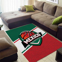 Mexico Basketball Area Rug Guerreros Go Champion