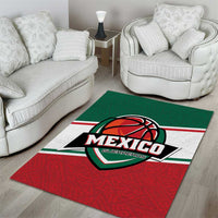 Mexico Basketball Area Rug Guerreros Go Champion