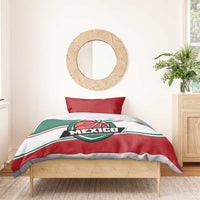 Mexico Basketball Bedding Set Guerreros Go Champion