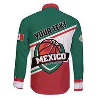 Personalized Mexico Basketball Family Matching Off Shoulder Maxi Dress and Hawaiian Shirt Guerreros Go Champion