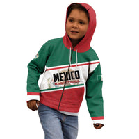 Personalized Mexico Basketball Kid Hoodie Guerreros Go Champion