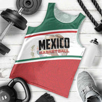 Personalized Mexico Basketball Men Tank Top Guerreros Go Champion