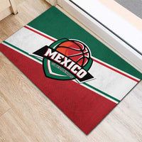 Mexico Basketball Rubber Doormat Guerreros Go Champion