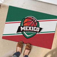 Mexico Basketball Rubber Doormat Guerreros Go Champion