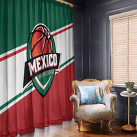 Mexico Basketball Window Curtain Guerreros Go Champion