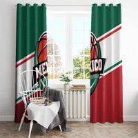 Mexico Basketball Window Curtain Guerreros Go Champion