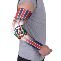 Personalized Dominican Republic Arm Sleeves Stripe Stylized