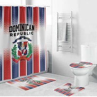 Dominican Republic Bathroom Set Stripe Stylized