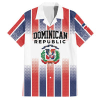 Personalized Dominican Republic Hawaiian Shirt Stripe Stylized