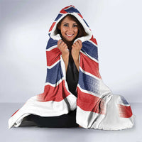 Dominican Republic Hooded Blanket Stripe Stylized