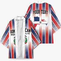 Personalized Dominican Republic Kimono Stripe Stylized
