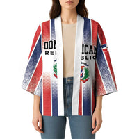 Personalized Dominican Republic Kimono Stripe Stylized