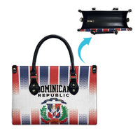 Dominican Republic Leather Bag Stripe Stylized