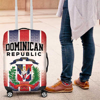 Dominican Republic Luggage Cover Stripe Stylized
