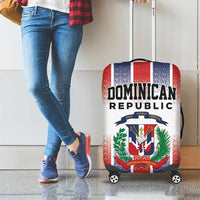 Dominican Republic Luggage Cover Stripe Stylized