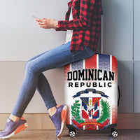 Dominican Republic Luggage Cover Stripe Stylized
