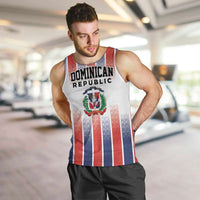 Personalized Dominican Republic Men Tank Top Stripe Stylized