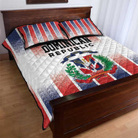 Dominican Republic Quilt Bed Set Stripe Stylized