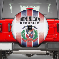 Dominican Republic Spare Tire Cover Stripe Stylized