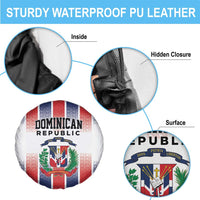 Dominican Republic Spare Tire Cover Stripe Stylized