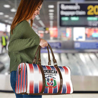 Dominican Republic Travel Bag Stripe Stylized