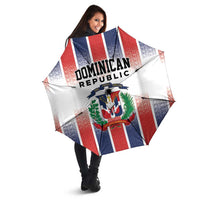Dominican Republic Umbrella Stripe Stylized
