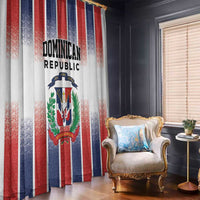 Dominican Republic Window Curtain Stripe Stylized