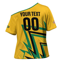 Custom Football 2026 Jamaica Cross Shoulder Shirt All A Wi One Team