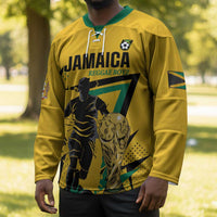 Custom Football 2026 Jamaica Hockey Jersey All A Wi One Team