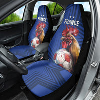 France 2024 Football Car Seat Cover Allez Les Bleus - Wonder Print Shop
