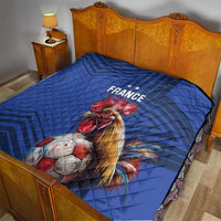 France 2024 Football Quilt Allez Les Bleus - Wonder Print Shop