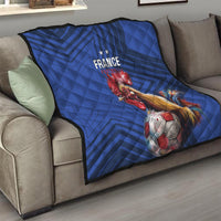 France 2024 Football Quilt Allez Les Bleus - Wonder Print Shop