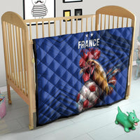 France 2024 Football Quilt Allez Les Bleus - Wonder Print Shop