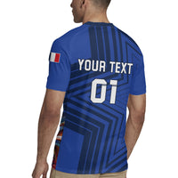 Custom France 2024 Football Rugby Jersey Allez Les Bleus - Wonder Print Shop