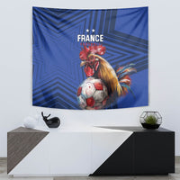 France 2024 Football Tapestry Allez Les Bleus - Wonder Print Shop