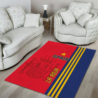 Spain 2024 Football Area Rug La Roja Go Champions - Wonder Print Shop