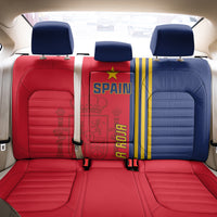 Spain 2024 Football Back Car Seat Cover La Roja Go Champions - Wonder Print Shop