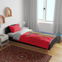 Spain 2024 Football Bedding Set La Roja Go Champions - Wonder Print Shop