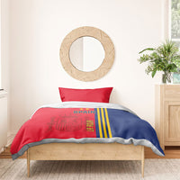 Spain 2024 Football Bedding Set La Roja Go Champions - Wonder Print Shop