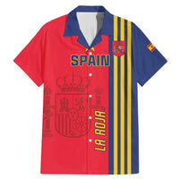 Custom Spain 2024 Football Family Matching Mermaid Dress and Hawaiian Shirt La Roja Go Champions - Wonder Print Shop